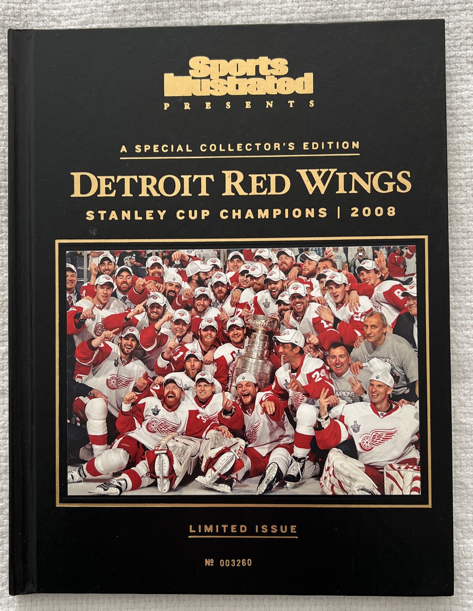 SPORTS ILLUSTRATED DETROIT RED WINGS STANLEY CUP CHAMPION 2008