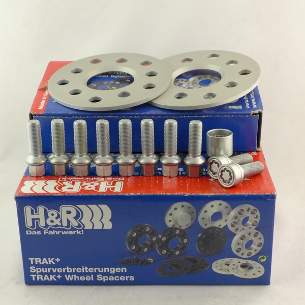 H&R Spurverbreiterung 6Mm Silber FüR A2 A3 TT Ibiza Toledo Leon Skoda Golf Bora-image