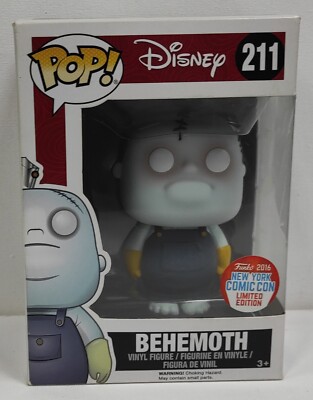 Funko Pop Limited Edition Disney 211 Behemoth BV68 Figur