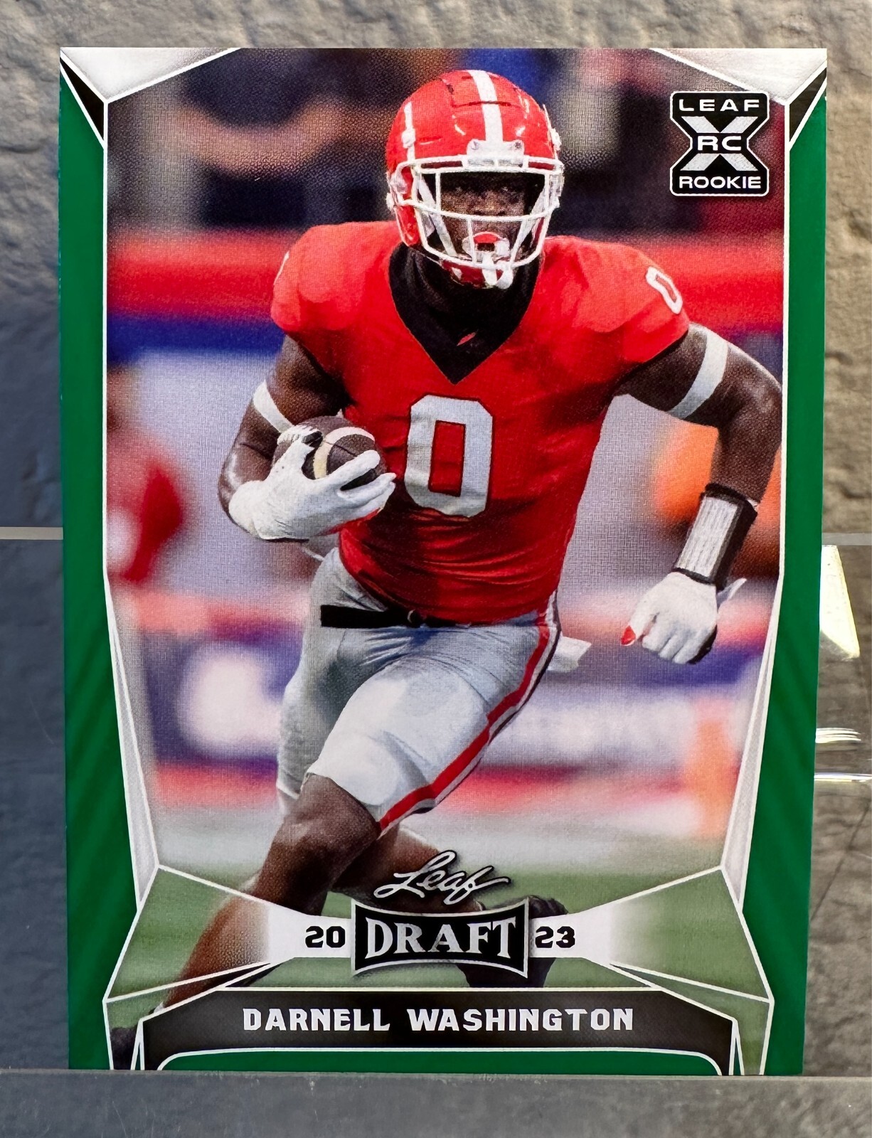 2023 Leaf Draft - Green #45 Darnell Washington (RC)