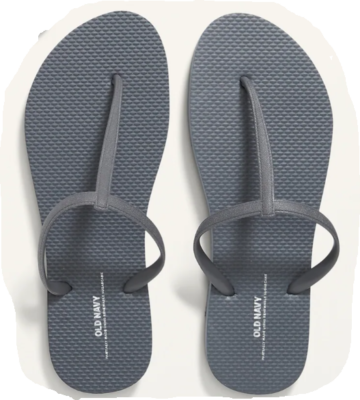 Strap Flip Old Navy Sandals Womens NEW Old Navy Plant-Based T