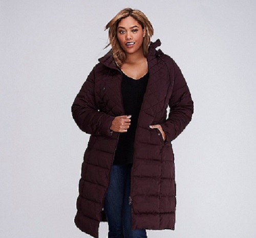 Veste manteau d'hiver long manteau d'hiver matelassé Bryant 200 $ taille 14/16 1X - Photo 1 sur 12