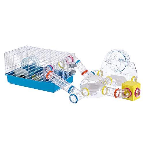 Ferplast Paula Small Hamster Cage | Fun & Interactive Cage Measures Measures ...