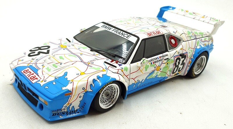 Minichamps 1/18 BMW M1 Le Mans 1980 #83 Pironi Carte De France Edition
