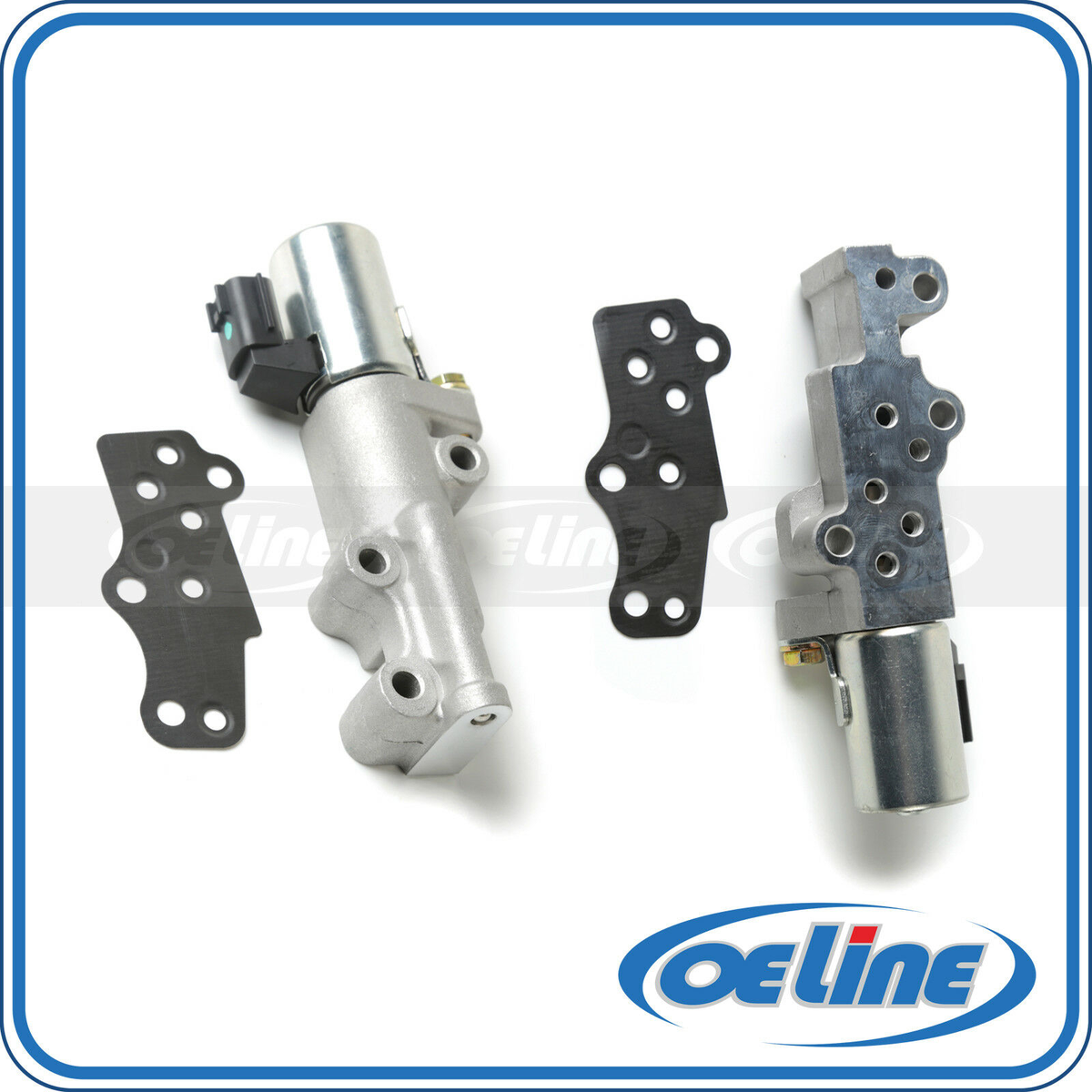 Pair Of VVT Control Solenoids For Infiniti & Nissan 3.5L - OM_Carpartszone Direct Replacement