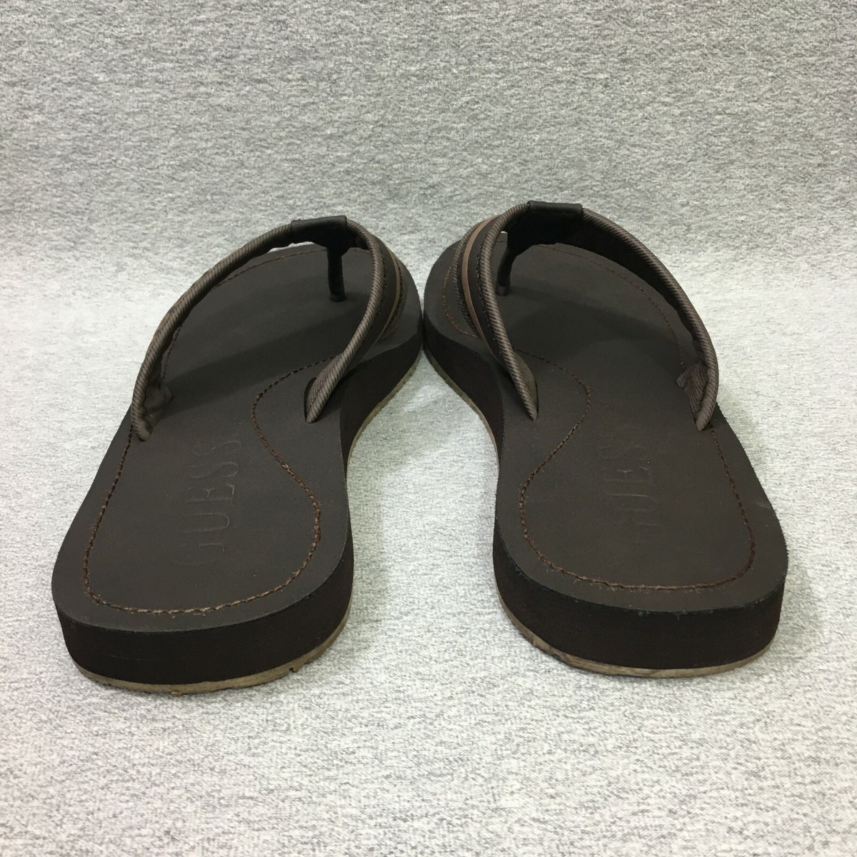 Guess Flip Flop Thong Sandals Brown Size 9W Guess Shoes Women main image 4