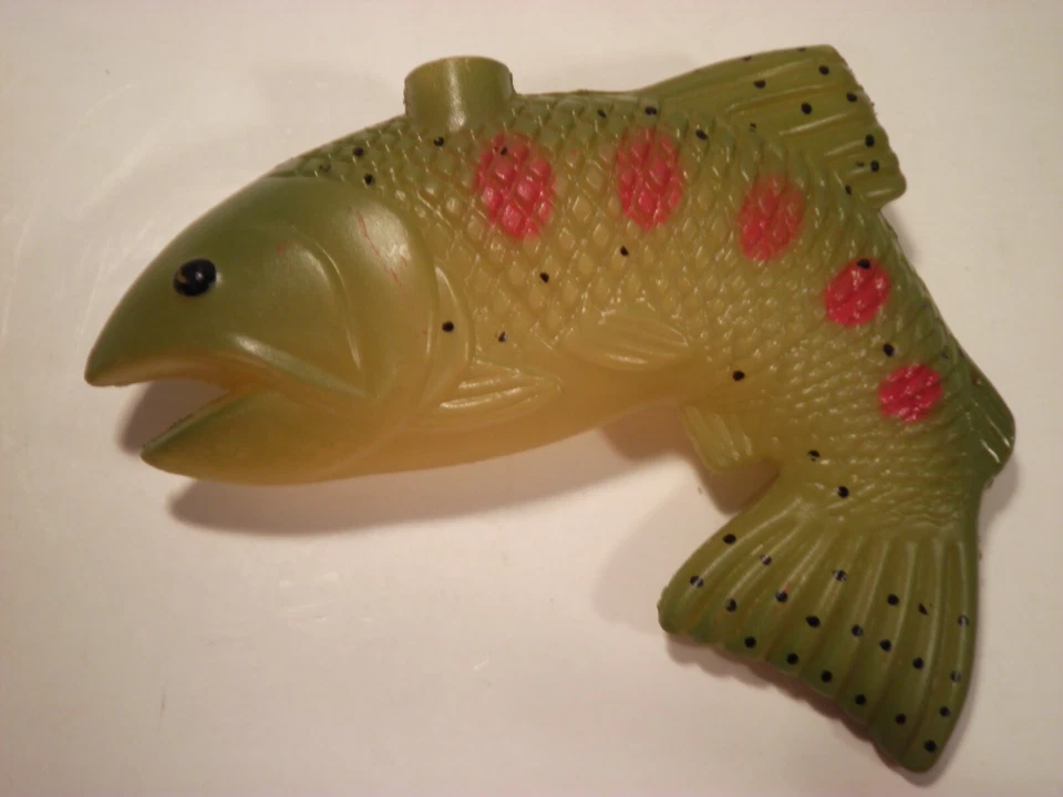 Винтажный набор из 10 световых чехлов для форели рыбы струнных инструментов БЕЗ ОГНЕЙ для рыбалки кемпинга - Изображение 3 из 4