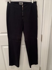 Vtg 90  s Y2K NWT DKNY Jeans Black Stretch Pants - Sz 10