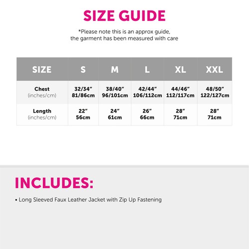 80s Rose Rock Star Costume Set – Wig, Bandana, Biker Jacket, Gloves & Sunglasses - Picture 5 of 5