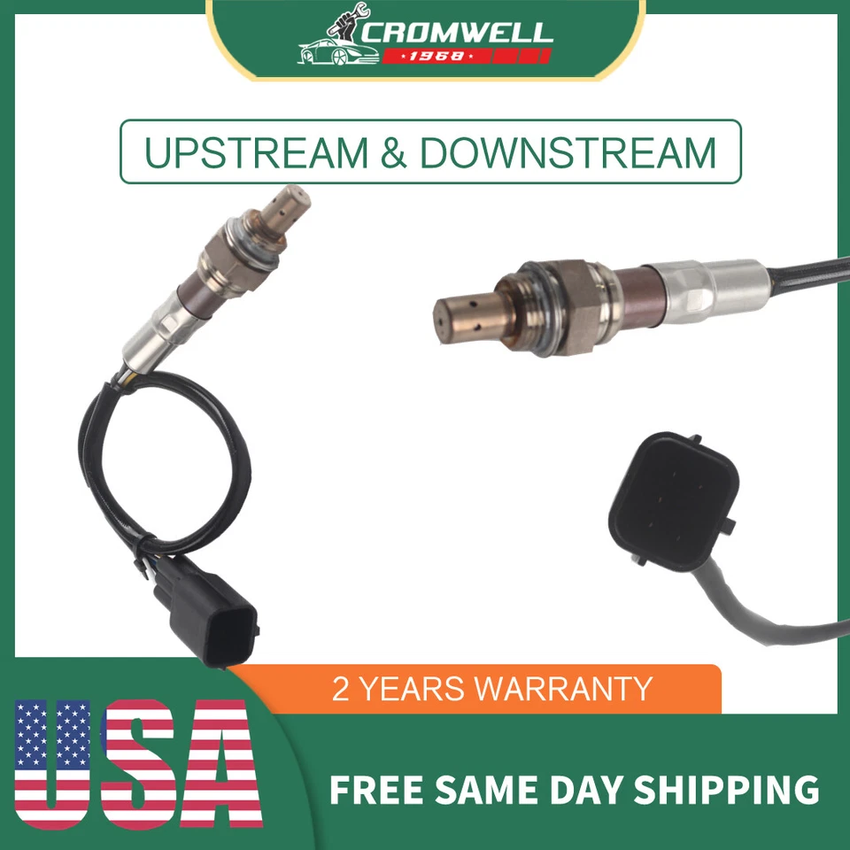 Sensores de oxígeno lambda O2 aguas arriba y aguas abajo 2 piezas para Mazda 3 2010-2013 2,5 L Foto 4 de 4