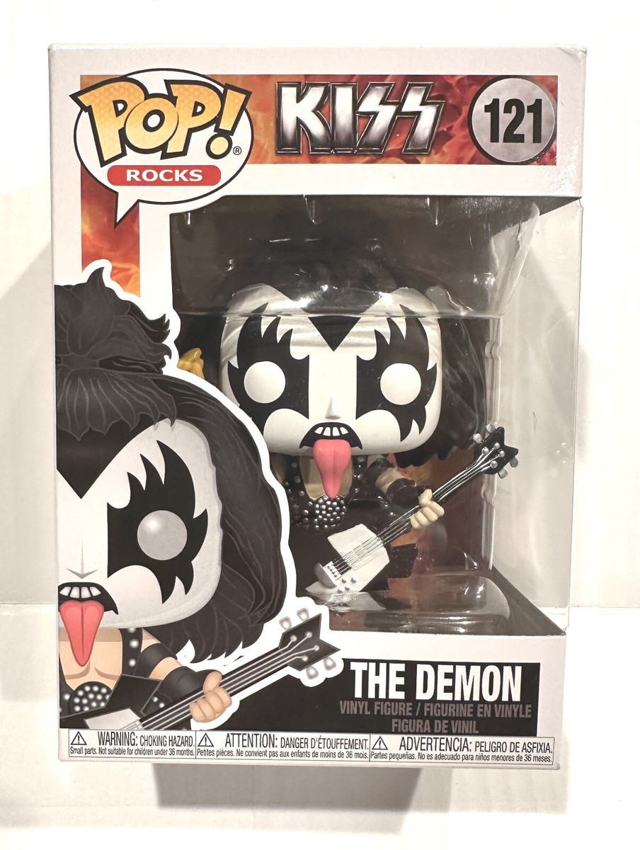 Funko Pop! Rocks: Kiss - The Demon Vinyl Figure #121 Mint w/ Soft
