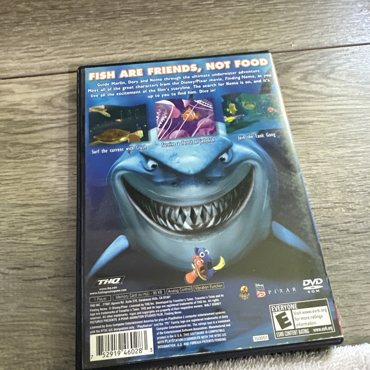 Finding Nemo PS2 Disney Pixar Playstation 2 752919460283| eBay