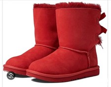 UGG  Bailey Bow II Red S/N 1017394T only 12 on eBay