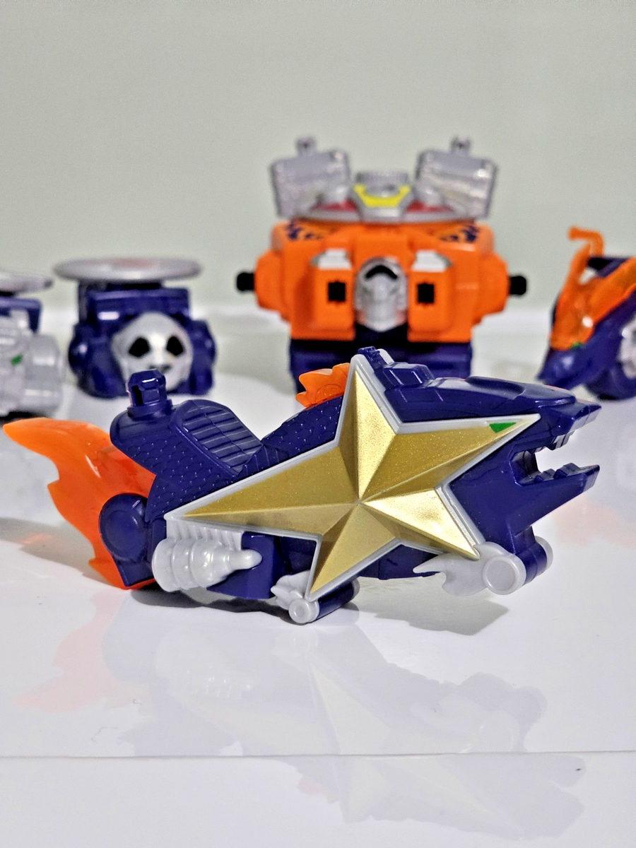 Power Rangers Ninja Steel Blaze Megazord Gekiatsu Shuriken Dai-Oh