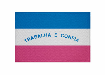 Aufnäher Espirito Santo (Brasilien) Fahne Flagge Patch 9 x 6 cm