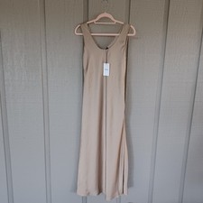 Theory Cowl Back Slip Dress Size S Women Sleeveless In Mesa Cruched Satin