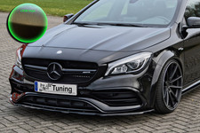Spoilerschwert Frontspoiler Spoilerlippe ABS Mercedes A 45 AMG W176 OEM Optik
