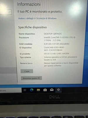 Dell Latitude 5310 · i5-10310U · 8GB · 256GB
