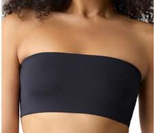 Gap GapBody Women's Super Stretch Bandeau Bralette GPW01354 - True Black S NWT.
