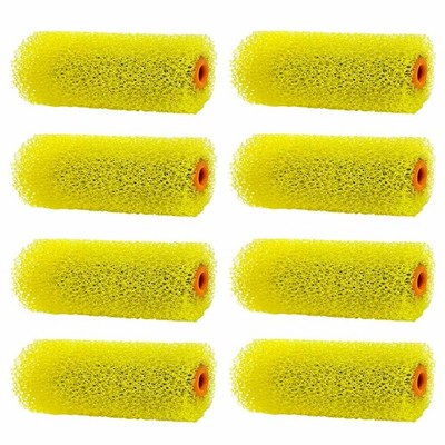 YLTOLOO 8 Pcs Textured Paint Roller Covers, 4 inch Medium 4'',8pcsMEDIUM