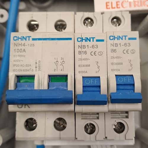 2 Way Garage Consumer Unit with 6A and 16A MCBs IP65 Suitable for Outdoors - Picture 2 of 10