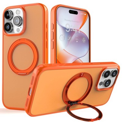 For Apple iPhone 17e 16e 17 Air Case Mangetic Metal Ring Cover /Screen Protector
