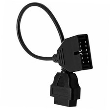 OBD2 to OBD1 GM Adapter, 12 Pins Socket to OBD2 16 Pins Diagnostic for GM 12P