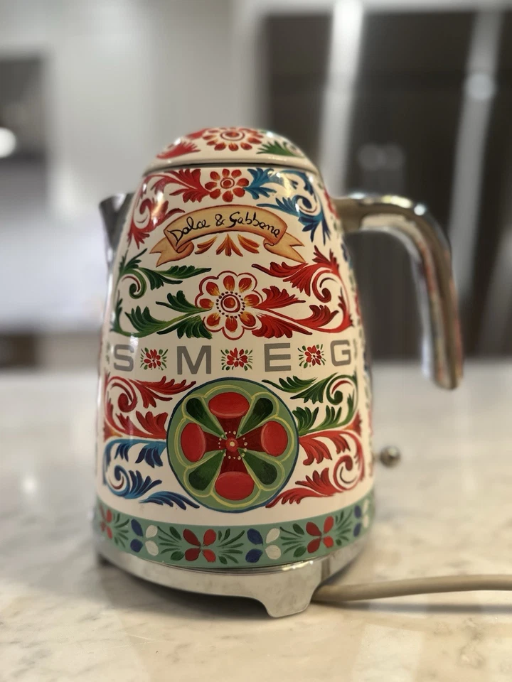 DOLCE&GABBANA × SMEG Electric Kettle Vivid Color Ultra Rare Limited Edition 1.7L - Image 3 of 4