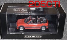 1/43 Peugeot 205 Cti Red 1990
