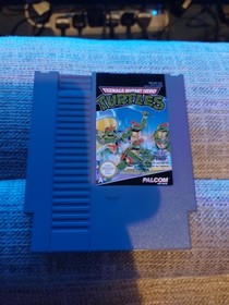 VINTAGE NINTENDO ENTERTAINMENT SYSTEM NES TEENAGE MUTANT HERO TURTLES GAME BOXED