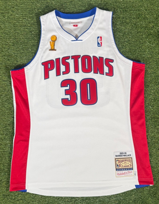 Mitchell&ness　RASHEED WALLACE　ユニフォーム Mitchell and Ness Detroit Pistons Rasheed Wallace 2003/04