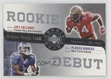 2006 Upper Deck Rookie Debut Draft Link Joey Galloway Plaxico Burress #DDL-83