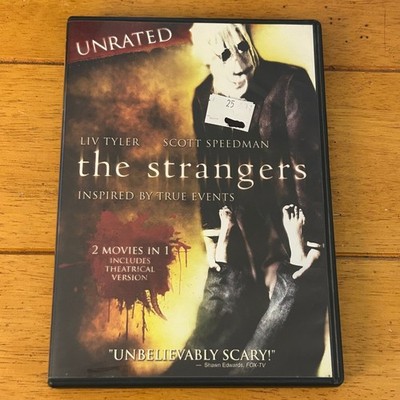 The Strangers DVD 2008 Unrated/Theatrical Liv Tyler Scott Speedman