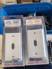 Qvs Cv-platem Vga Video Wall Plate Works With Hd15 And Db9. Metal