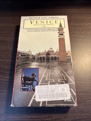 Venice: Queen Of The Adriatic (1992) VHS - Museum City Videos - City Tour