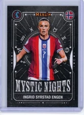 2025 TOPPS MERLIN EURO WOMENS SOCCER MYSTIC NIGHTS INGRID SYRSTAD ENGEN