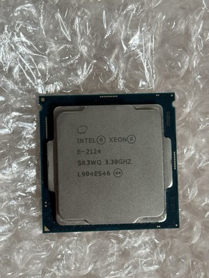 Intel Xeon E-2124 SR3WQ Quad Core 3,3GHz LGA1151 CPU Prozessor