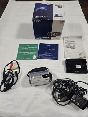 Sony Handycam DCR-SR42 30GB HDD Video Camera Recorder Charger Original Box