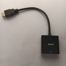 1080P HDMI Male to VGA Female Video Cable Cord Converter Adapter For PC Monitor