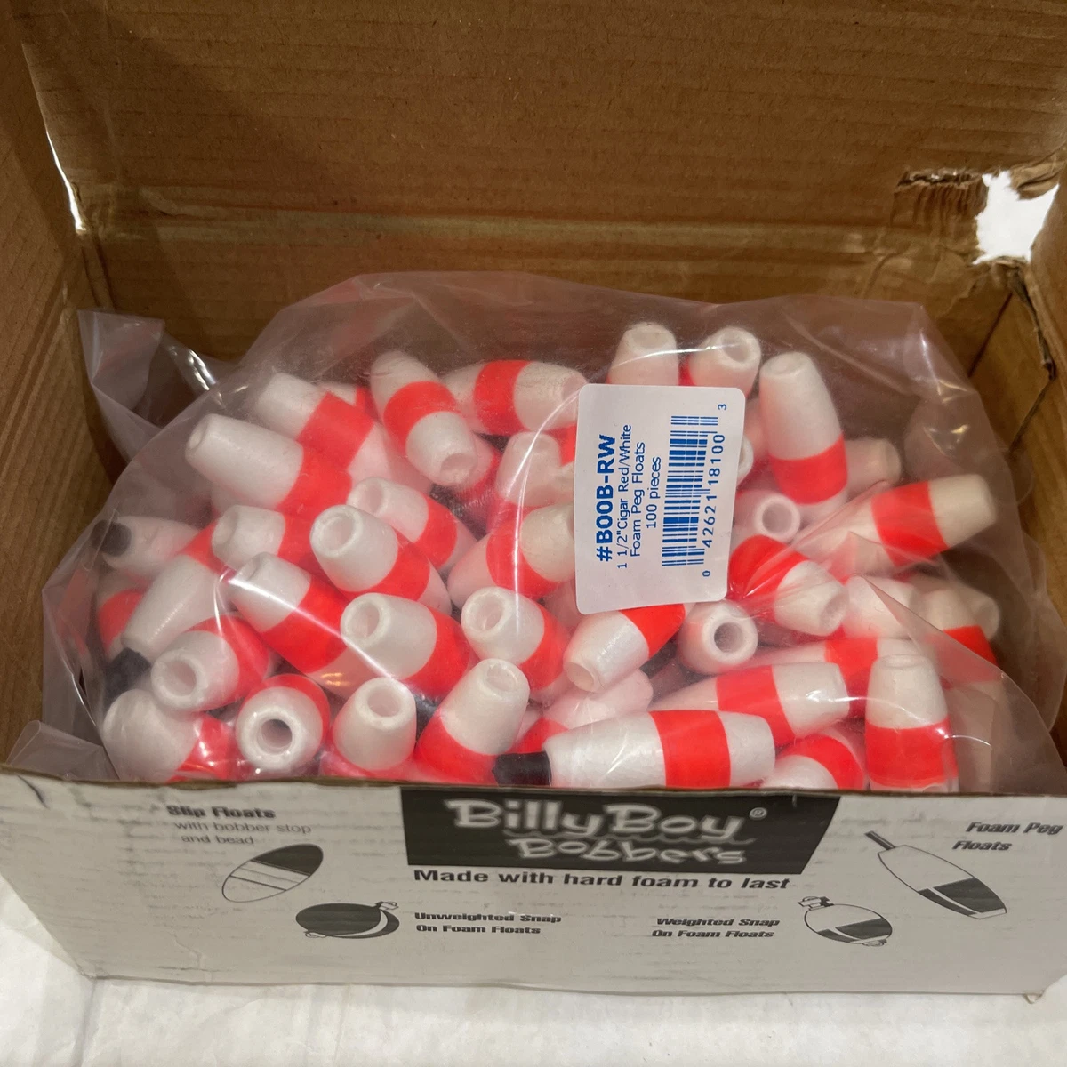Betts Billy Boy Bobbers - Galleggianti Per Pesca - Scegli La Taglia - Confezione Da 12