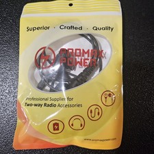 PROMAX POWER  Earpiece for Motorola G shaped Ear Hanger With PTT
