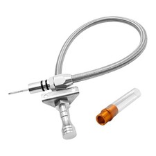 29.5 Inch Silver Stainless Transmission Dipstick Tube Fit For Gm Th350th400