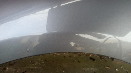 VOLKSWAGEN GOLF MK6 09-14 PASSENGER SIDE LEFT WING UNITED GREY LA7T - Picture 2 of 5