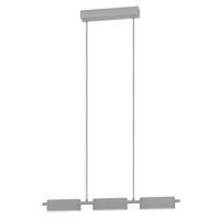 Moderne HäNgelampen Weiß Silber 3X6,7W Led 3000K 2400Lm IP20