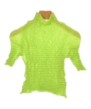 ISSEY MIYAKE Casual Shirts Light green 2(Approx. M) 2200621566130