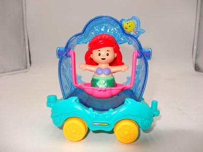 Fisher Price Little People Disney Princess Ariel Parade Float Carriage