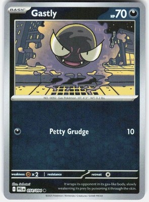 Gastly Common ME02: Phantasmal Flames 054/094 NM Reverse Holo
