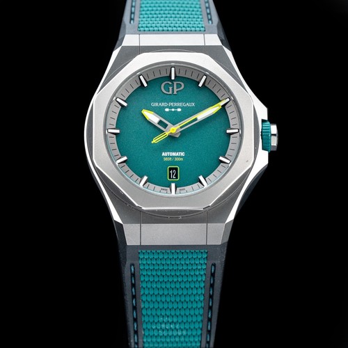 Girard-Perregaux 81070-3405-1CX Laureato Absolute Aston Martin F1 Edition Green