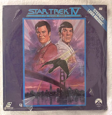 Star Trek 4: The Voyage Home 1987 Laserdisc SEALED Willian Shatner Leonard Nimoy