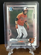 2021 Bowman Draft - Chrome Gunnar Henderson #BDC-175 (RC)